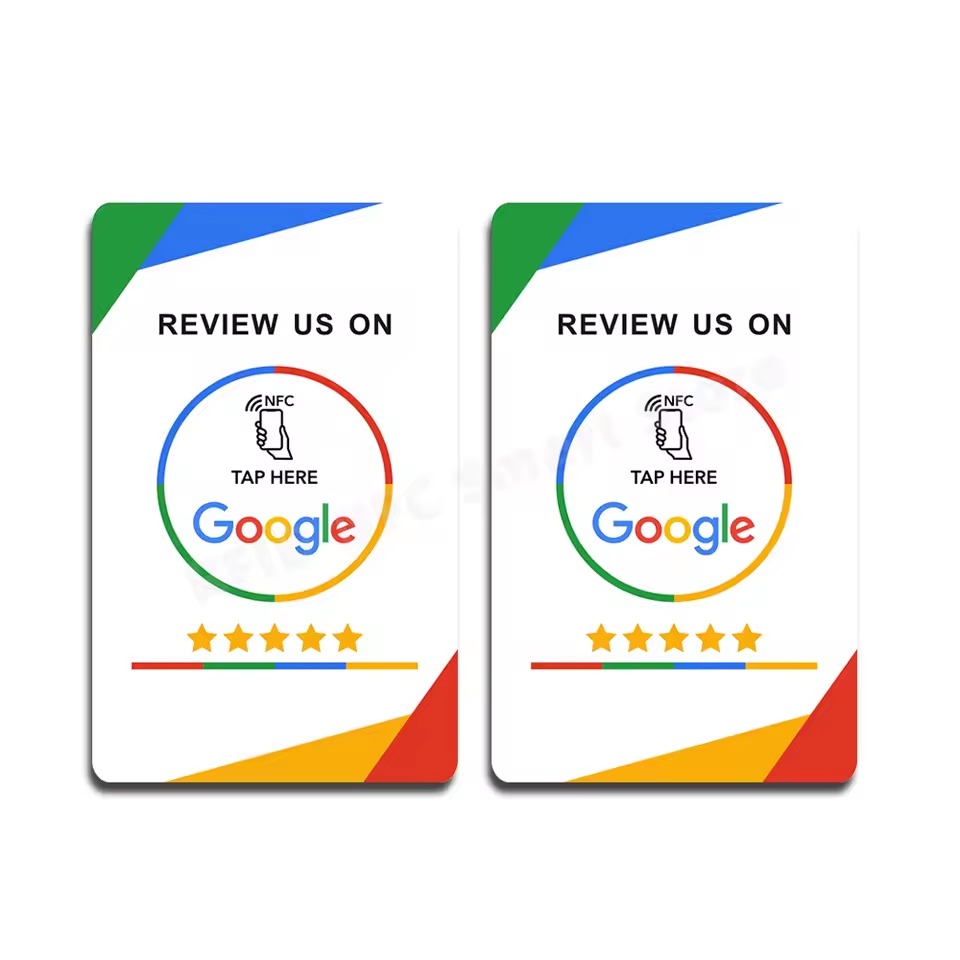 Card Colorata con testo NFC (TAP019) - immagine 2